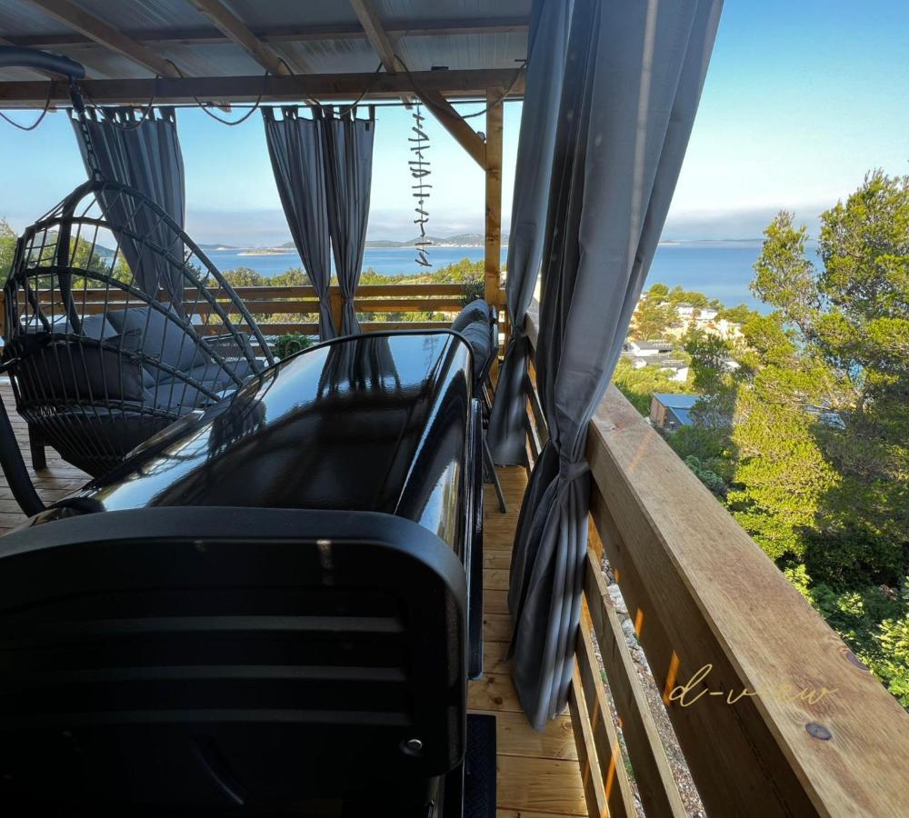 D-View Premium Mobile Home - Panoramic Seaview - 150 M From Beach, Free Parking Drage Esterno foto
