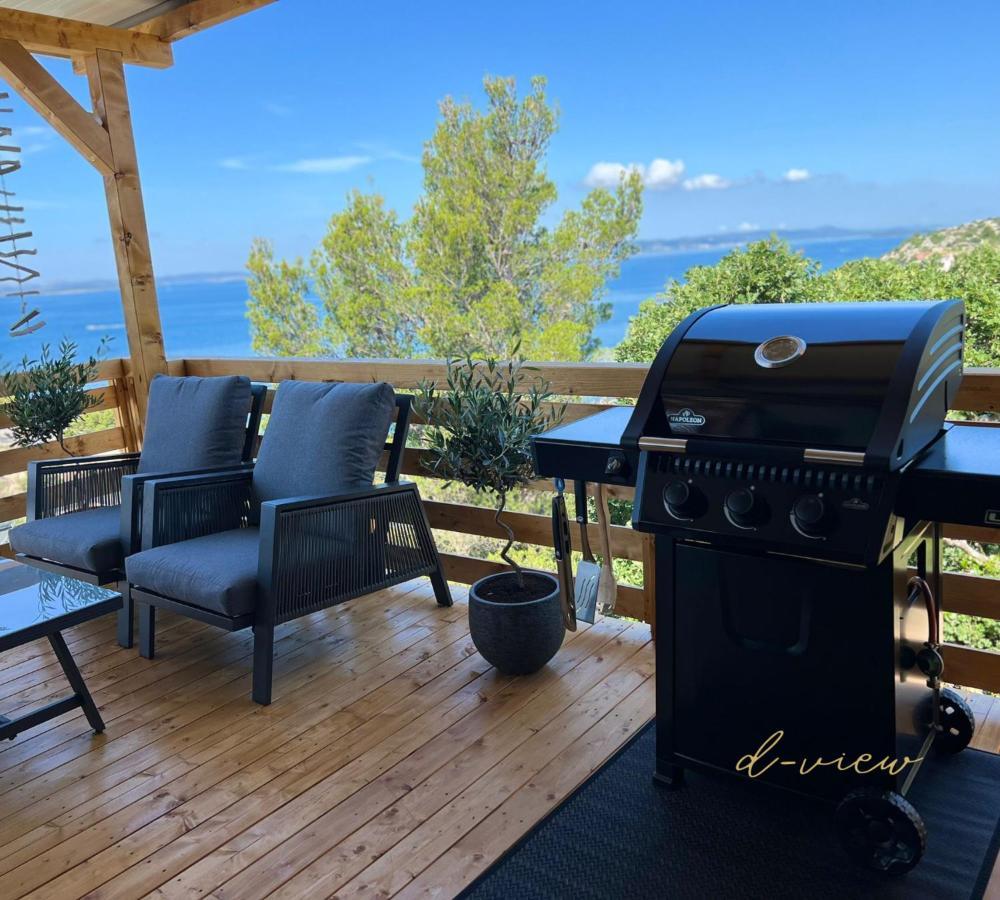 D-View Premium Mobile Home - Panoramic Seaview - 150 M From Beach, Free Parking Drage Esterno foto