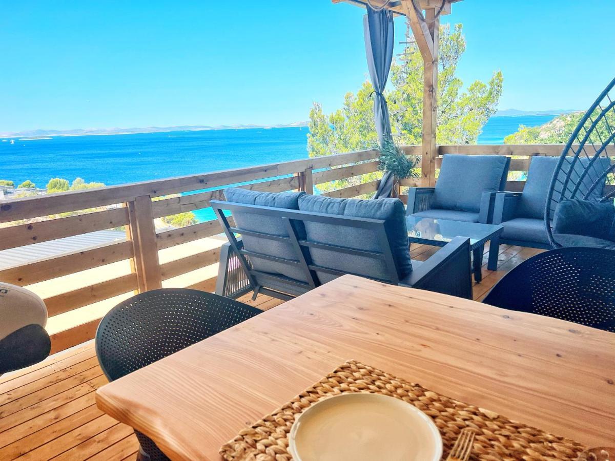 D-View Premium Mobile Home - Panoramic Seaview - 150 M From Beach, Free Parking Drage Esterno foto